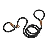 Hundehalsband, Hundeleine, Rutschseil, Leine, strapazierfähig, geflochtenes Seil, verstellbare...
