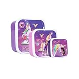 My sweety pop - 3er-Set Brotdosen – Brotdose – Lunchbox – für Kinder – Krippe –...