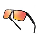 GIFIORE Polarisierte Sonnenbrille für Männer und Frauen, Retro-Sonnenbrille, Herren-Schatten,...