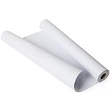 PALUDO Zeichenpapier Rolle, 43 cm x 20m Weiße Papierrolle 80 g/m, Malpapier Rolle Kinder,...