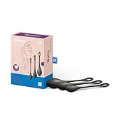 Satisfyer Yoni Power 2 Liebeskugeln | 3er Set Beckenboden-Trainer aus Silikon | Kegelballs für...