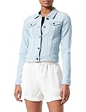Noisy May NOS DE Damen NMDEBRA L/S Jacket LB BG NOOS Jeansjacke, Light Blue Denim, S