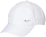 Nike Unisex Metal Swoosh H86 Baseball Kappe, Weiß, Einheitsgröße EU