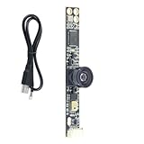 Qsvbeeqj USB-Kameramodul Weitwinkelobjektiv Kameramodul GC2145 Chip Webcam mit Mikrofon für Laptop...