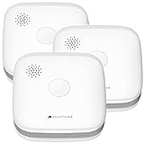 VisorTech Smoke Alarm: 3er-Set drahtlos vernetzbare Funk-Rauchwarnmelder, 5-Jahres-Batterie...