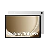 Samsung Galaxy Tab A9+ Android Tablet, 11 Zoll großes Display, 8 GB RAM, 128 GB Speicher, Silber...
