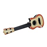 FRCOLOR Simulierte Gitarre aus Kunststoff für Musikinstrumente für Anfänger Lernen Geeignet als...