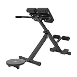 Hyperextension Rückentrainer Höhenverstellbar, bis 120 kg Krafttraining Zuhause Rücken und...