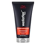 Wellaflex Men Power Definition Gel | Ultimativer Halt Styling Haargel | Veganes Haargel |...