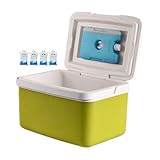 Harter Kühler – kleine Eistruhe Kühlbox mit Griff, 15 l Fassungsvermögen, Outdoor-Camping,...
