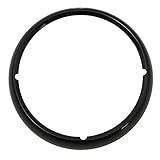 Riloer Motorrad-Scheinwerfer-Baugruppe, schwarze Chrom-Scheinwerferlampen-Zierring-Abdeckung, 7 Zoll...