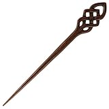 Island Piercings Haarnadel Haarstab Handarbeit aus Holz Keltisches Design HN306