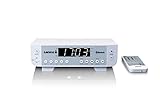 Lenco KCR-100 - Küchenradio - Unterbauradio mit Bluetooth - PLL FM Empfänger - 5 Senderspeicher -...