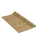 Venilia Klebefolie | Eiche hell Holzoptik Braun | 45 cm x 3 m, Stärke 95μ | selbstklebende...
