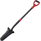 Meister Spaten mit Wurzelsäge - Für Wurzeln bis 3 cm - 195 mm Arbeitsbreite - Ergonomischer...