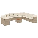 QJBSAVVA Eckbank Balkon Balkon Möbel Set Balkon Set Sitzgruppe Outdoor - 12-TLG....