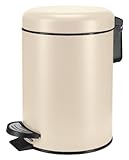Kleine Wolke Kosmetikeimer One, Farbe: Natur, Material: Edelstahl/PP, Größe: Eimer 3 Liter 16,8 cm...