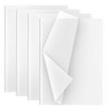 Creavvee Weiß Decoupage Seidenpapier 60 Blatt 35 x 50 cm für DIY, Feiertage, Geburtstage und alle...