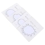 SHINEOFI 4 Sätze Praktische Selbstklebende Sticky Tabs mit Blättern Kreative Memo Pads für Büro...
