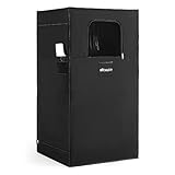 WILLOWYBE tragbare Infrarot-Sauna für zu Hause mit 6 Heizplatten, Saunazelt, Fußheizkissen und...