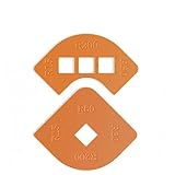 Schablonen für Eckradius-Fräser für Holzbearbeitung, R200, R60, R30, R15, R100,...