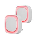 YUNLEX 2 Stück Nachtlicht Steckdose mit Dämmerungssensor, Dimmbare Steckdosenlampe als Nachtlicht...