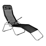 Outtec® Liegestuhl Klappbar, Sonnenliege, Schwerkraft Gartenliege, Strandliege Klappbar Leicht,...