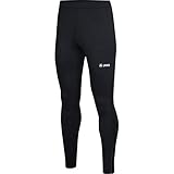 JAKO Herren Winter Run 2.0 Tight, Schwarz, L EU