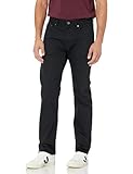 Amazon Essentials Herren Stretchjeans, Gerade Geschnitten - Auslauffarben, Schwarz, 38W / 34L