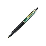Pelikan Kugelschreiber Classic 200, Grün-Marmoriert, hochwertiger Druckkugelschreiber im...