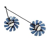 YLLOZDE 2 Stück/Set FDC10U12S9-C CF9010H12S XFX RX480 RX570 GPU VGA-Kühlerlüfter für HIS für RX...
