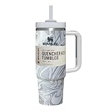 Generisch 850ml 30oz Trinkbecher mit deckel und strohhalm Thermobecher Doppelwandiger Vakuumisoliert...