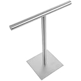 Healeved Freistehender Handtuchhalter aus Rostfreiem Edelstahl T-Förmiger Handtuchständer für Bad...