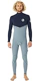 Rip Curl 2023 Männer E-Bomb 5/3mm Zip-frei Neoprenanzug WSMYPE - Mineral Blue