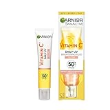 Garnier Vitamin C Sonnenschutzcreme, LSF 50+, Schützt und korriegiert Schäden durch die Sonne,...