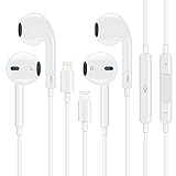 【MFI Zertifiziert】In-Ear Kopfhörer mit Kabel 2er Pack Xcords Ohrhörer für iPhone...