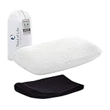 Reisekissen VOLAR | Orthopädisches Nackenkissen mit Memory-Foam | Kleines Kopfkissen für Reisen im...