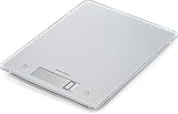 Soehnle Page Comfort 300 slim, digitale Küchenwaage, silber, Gewicht bis zu 10 kg (1-g-genau),...