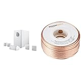 Canton Movie 95 Heimkinosystem (100/120 Watt) Weiss (Set) & Amazon Basics 16-Gauge Speaker Wire -...