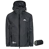 Trespass Qikpac Jacket, Flint, 5/6, Kompakt Zusammenrollbare Wasserdichte Jacke für Kinder / Unisex...