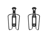ZEFAL Pack Alu Plast 124 Flaschenhalter Fahrrad x 2 - Aluminium Fahrradflaschenhalterung für alle...