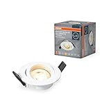 Osram Deckeneinbauleuchten-Set inkl GU10 LED und Twistlock-System, Einbauleuchten in Weiß,...