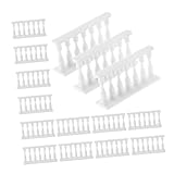 JOINPAYA 15 Stück Teiliges Miniatur Resin Zaun Dekorativer Puppenhaus Gartenzaun Einfach zu...