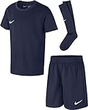 Nike Kinder Park 20 Kit K Fußball Trikot-set, midnight navy/Midnight navy/White, XL