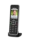 AVM FRITZ!Fon C6 Black DECT-Komforttelefon (hochwertiges Farbdisplay, HD-Telefonie,...