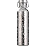 Stakee Gehämmertes Titan-trinkfläschchen, 750, Outdoor-Camping-trinkflasche Aus Metall,...