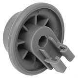 Jotekonoby 4 Stück Geschirrspüler-Unterkorbrollen, 37 mm Durchmesser, 16 mm Höhe, graue...