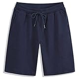 FJVJBNN Men Shorts Summer Men's Shorts Pure Cotton Breeches Casual Sports Fitness Beach Oversize...