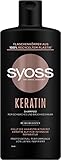 Syoss Shampoo Keratin (440 ml), Haarshampoo für schwaches und brüchiges Haar, füllt und glättet...