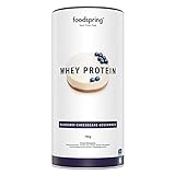 foodspring Whey Protein Pulver, Blueberry Cheesecake, 750g, Eiweißpulver mit hohem Proteingehalt...